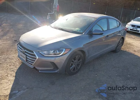 2018 Hyundai Elantra Sel z USA, uszkodzony, nr VIN 5NPD84LF2JH326792